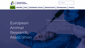 What Eara.eu website looks like in 2024 