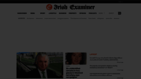 What Examiner.ie website looks like in 2024 