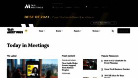 What Eventmanagerblog.com website looks like in 2024 