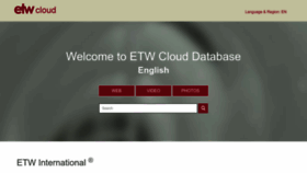 What Etwinternational.com website looks like in 2024 