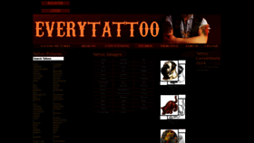 What Everytattoo.com website looks like in 2024 