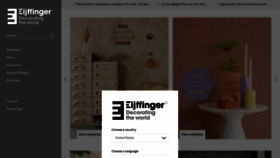 What Eijffinger.com website looks like in 2024 