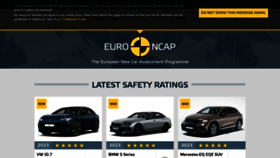 What Euroncap.com website looks like in 2024 