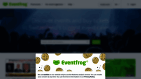 What Eventfrog.ch website looks like in 2024 
