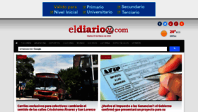 What Eldiario24.com website looks like in 2024 