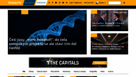 What Euractiv.cz website looks like in 2024 