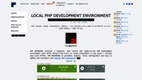 What Easyphp.org website looks like in 2024 