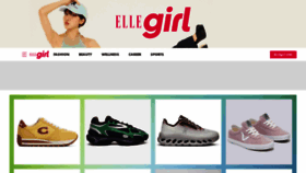 What Ellegirl.jp website looks like in 2024 