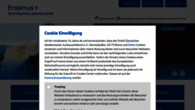 What Erasmusplus.de website looks like in 2024 