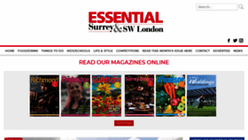 What Essentialsurrey.co.uk website looks like in 2024 
