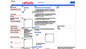 What Efluids.com website looks like in 2024 