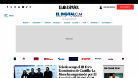What Eldigitalcastillalamancha.es website looks like in 2024 