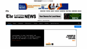 What Easternnewmexiconews.com website looked like in 2024 (1 year ago)