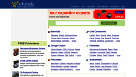 What Efunda.com website looks like in 2024 