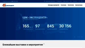 What Expocentr.ru website looks like in 2024 