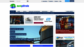 What Euro-petrole.com website looks like in 2024 