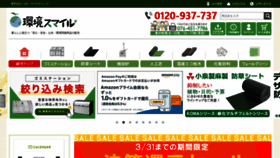 What Eco-smile.jp website looks like in 2024 