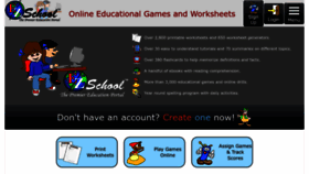 What Ezschool.com website looks like in 2024 
