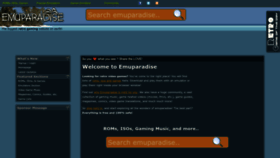 What Emuparadise.org website looked like in 2024 (1 year ago)