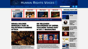 What Eyeontheun.org website looks like in 2024 