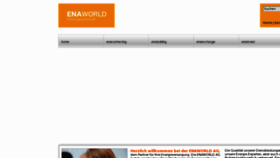 What Enaworld.de website looked like in 2011 (12 years ago)