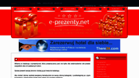 What E-prezenty.net website looked like in 2011 (12 years ago)