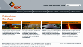 What Epc.com.br website looked like in 2011 (12 years ago)