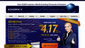 What Edorey.com website looked like in 2011 (12 years ago)