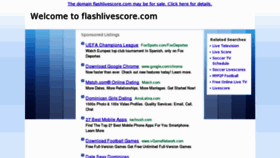 What Flashlivescore.com website looked like in 2011 (12 years ago)