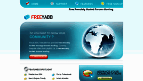What Freeyabb.com website looked like in 2011 (12 years ago)