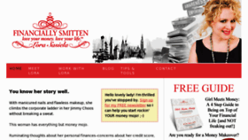 What Financiallysmitten.com website looked like in 2012 (12 years ago)