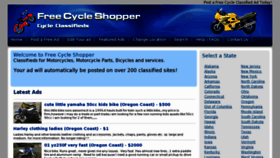 What Freecycleshopper.com website looked like in 2012 (12 years ago)