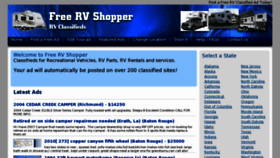 What Freervshopper.com website looked like in 2012 (12 years ago)