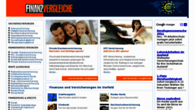What Finanz-vergleiche.info website looked like in 2012 (12 years ago)