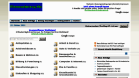 What Firmeneintrag.biz website looked like in 2012 (12 years ago)