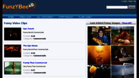 What Funzybee.com website looked like in 2011 (13 years ago)