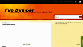 What Fundumper.com website looked like in 2012 (12 years ago)