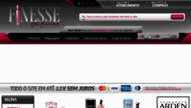 What Finesseperfumes.com.br website looked like in 2012 (12 years ago)