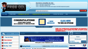 What Free-ddl.net website looked like in 2012 (12 years ago)