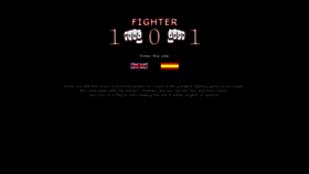 What Fighter101.net website looked like in 2012 (12 years ago)