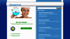 What Filmagent.de website looked like in 2012 (12 years ago)