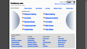 What Funtheory.com website looked like in 2011 (13 years ago)