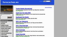 What Forocoches.es website looked like in 2012 (12 years ago)