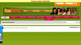What Fanfever.com website looked like in 2011 (13 years ago)
