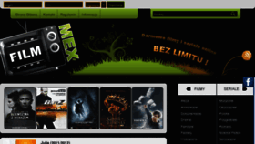 What Filmmex.pl website looked like in 2012 (12 years ago)