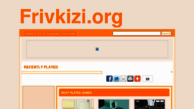 What Frivkizi.org website looked like in 2012 (11 years ago)