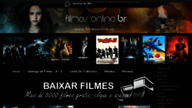 What Filmesonline.us website looked like in 2012 (11 years ago)