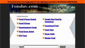 What Fonduv.com website looked like in 2012 (11 years ago)