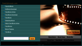 What Freehdmovie.com website looked like in 2012 (11 years ago)