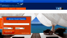 What Famousdestinations.com website looked like in 2012 (11 years ago)
